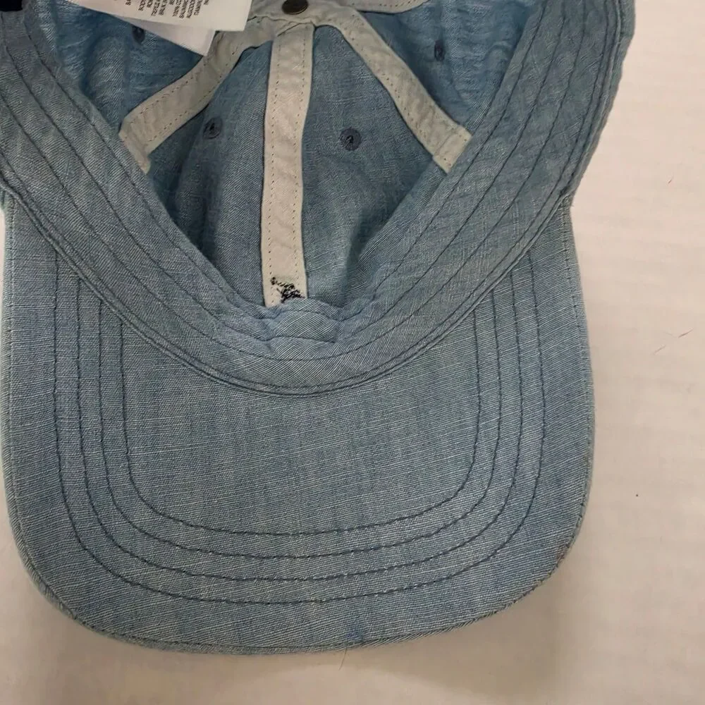 Polo Ralph Lauren Toddler Kids Baseball Cap Unisex Chambray One Size 8-20